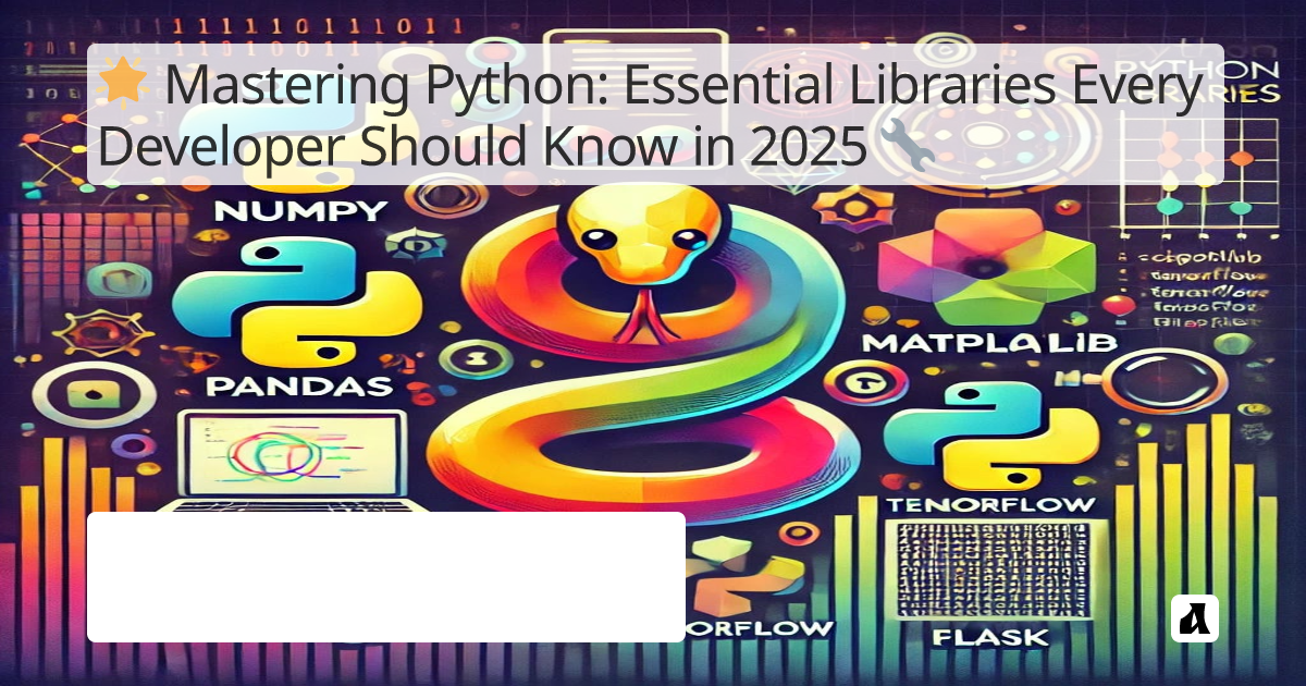 π Mastering Python: Essential Libraries Every Developer Should Know in ...